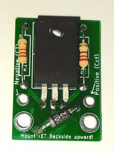 High Voltage HT dropper circuit