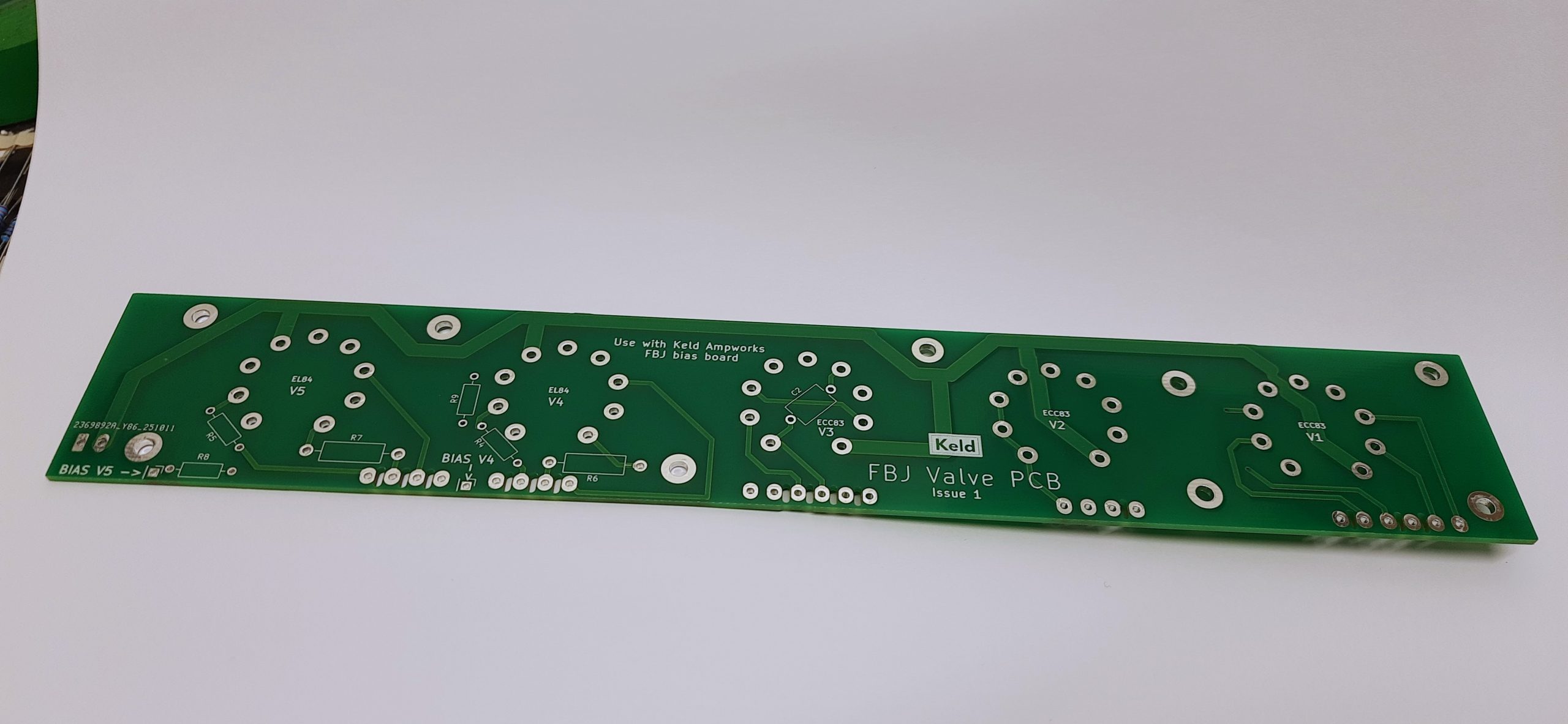 Fender Blues Junior Valve pcb